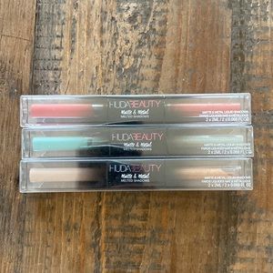 Set of 3 Huda Beauty Melted Shadows